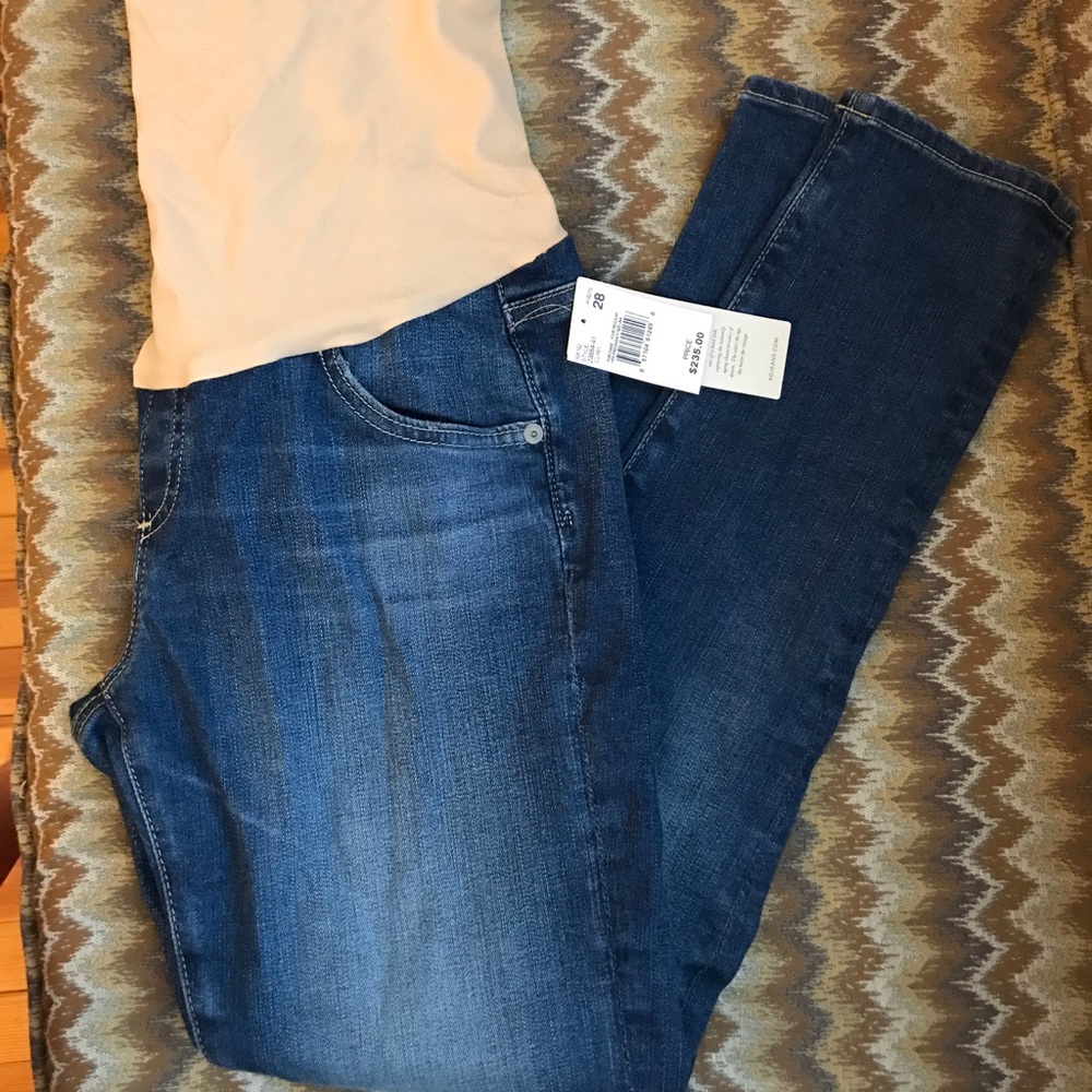 AG Secret fit Ankle Maternity Jeans